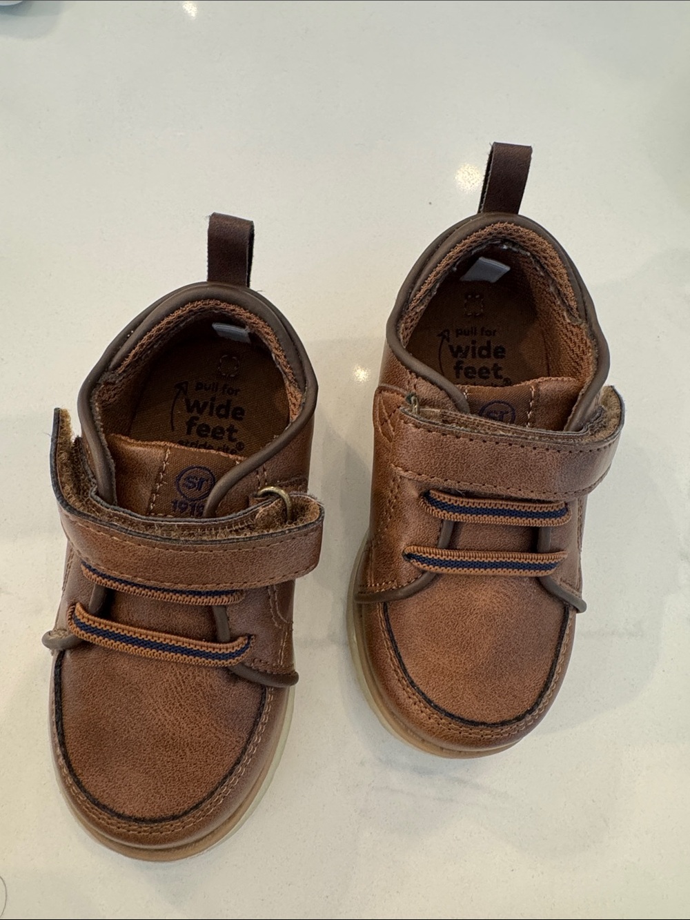 Stride Rite Brown Walker Shoes